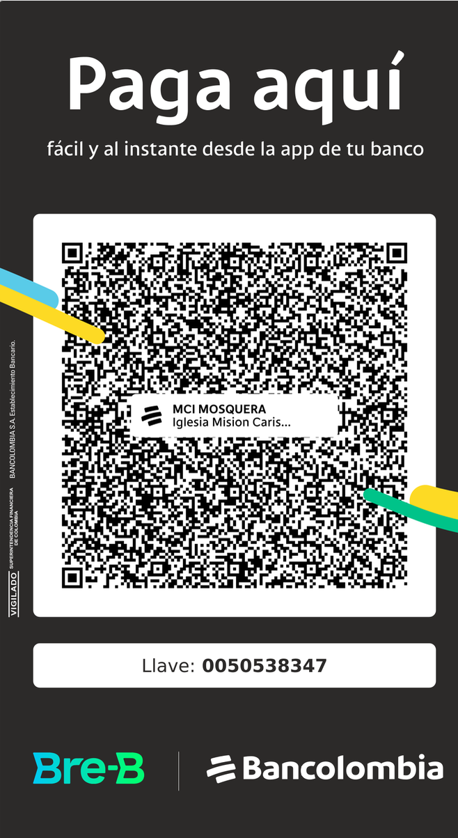 Código QR diezmos y ofrendas