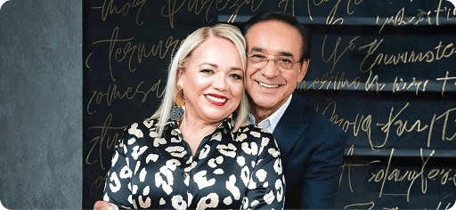 Pastores César y Emma Claudia Castellanos